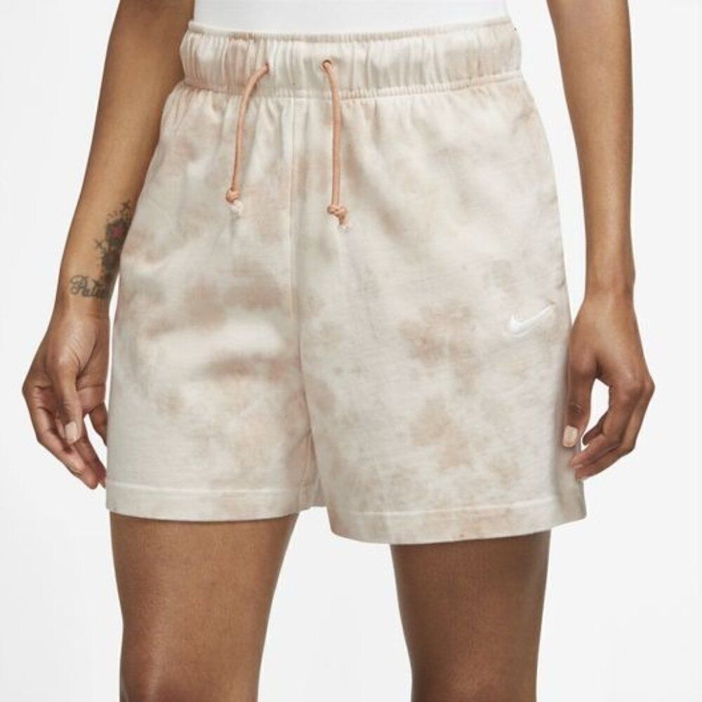 Nike Women’s Wash Shorts, DM6712-800, Arctic Orange/ White,